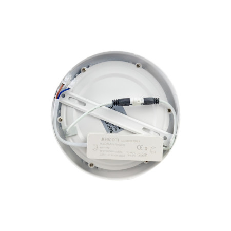 Downlight LED Empotrable Redondo 18W 1800lm Ø22.5cm 4000K Blanco 30000H SECOM Downlight Empotrable 2