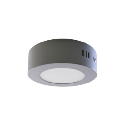 Downlight LED de Superficie Redondo Nuva Micro 9W 900lm Ø12cm 4000K Cromo 30000H SECOM Downlight Superficie 2