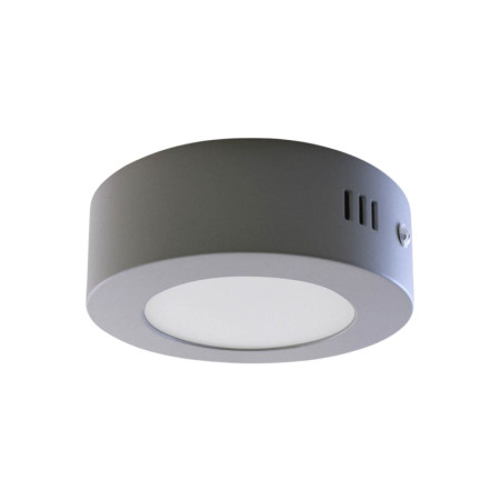 Downlight LED de Superficie Redondo 30W 3300lm Ø30cm 5700K Cromo 30000H SECOM Downlight Superficie 2