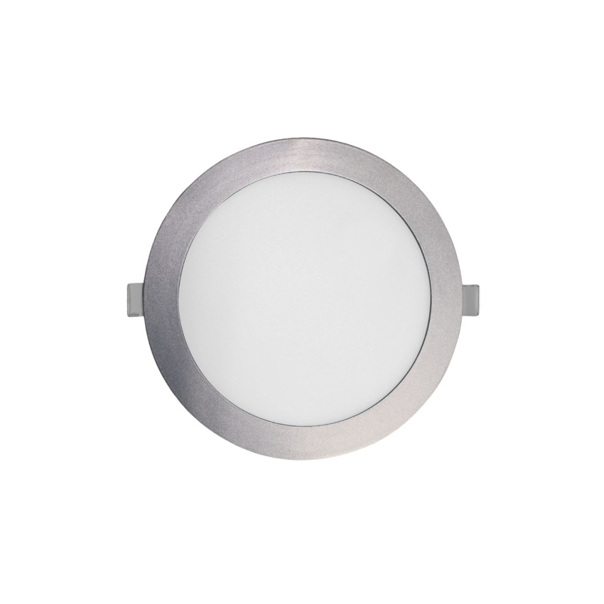Downlight LED Empotrable Redondo Aircom Mini 14W 1600lm IP44 Ø16.4cm 4000K Negro 50000H SECOM Downlight Empotrable 1