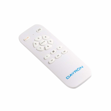 Ventilador de Techo con Luz 4 Aspas 56W 6 Velocidades Montana Blanco Thinia Home Ventiladores de Techo 3