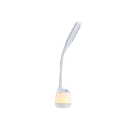 Lámpara Flexo de Escritorio LED RGB Recargable y Regulable con Portalápices 60cm 7house Flexos y Lámparas de Escritorio 3