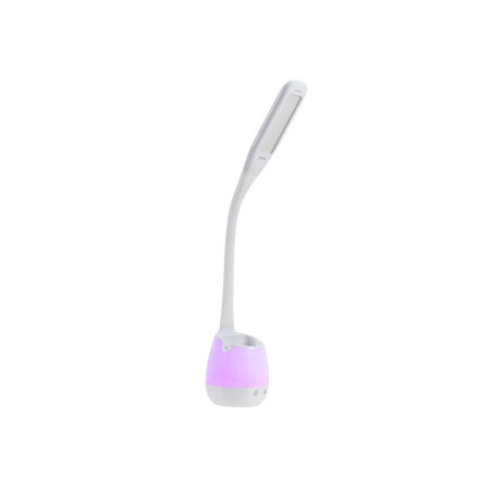 Lámpara Flexo de Escritorio LED RGB Recargable y Regulable con Portalápices 60cm 7house Flexos y Lámparas de Escritorio 4