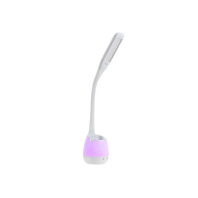 Lámpara Flexo de Escritorio LED RGB Recargable y Regulable con Portalápices 60cm 7house Flexos y Lámparas de Escritorio 4
