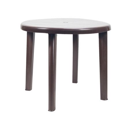 Mesa de Resina Redonda Zentro 89x72cm Thinia Home Mesas de Jardín 1