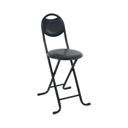 Taburete Plegable Acolchado Basic con Respaldo 35x43x73cm 7house Taburetes 1