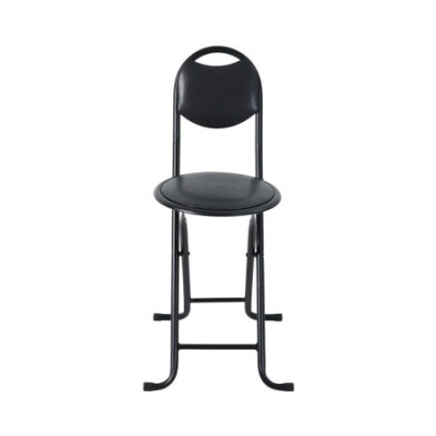 Taburete Plegable Acolchado Basic con Respaldo 35x43x73cm 7house Taburetes 2