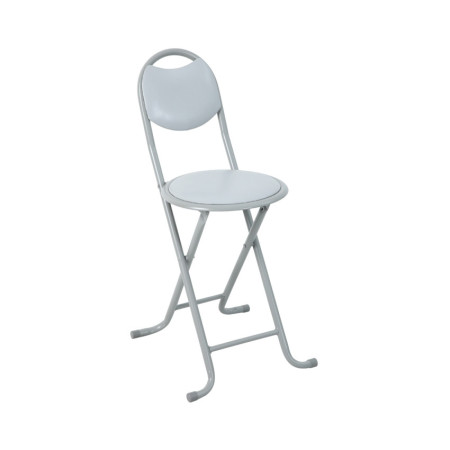 Taburete Plegable Acolchado Basic con Respaldo 35x43x73cm 7house Taburetes 1