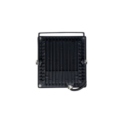 Lot de 4 projecteurs LED Tenko Eco 20 W, 2 000 lm, IP65, 14.4x4.5x15.6cm, noir, 50 000 h, SECOM