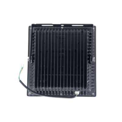 Lot de 4 projecteurs LED Tenko Eco 50 W, 5 000 lm, IP65, 23.3x6x24.2cm, noir, 50 000 h, SECOM