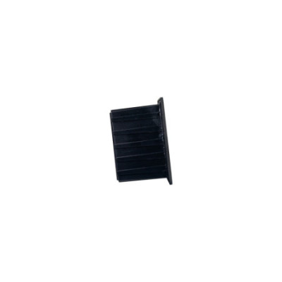 Pack 6 Apliques de Pared LED Empotrables Cuadrados Trido Mini 2W 90lm IP65 8.5x8.5x5.3cm 4000K Negro 25000H SECOM Apliques de Ex