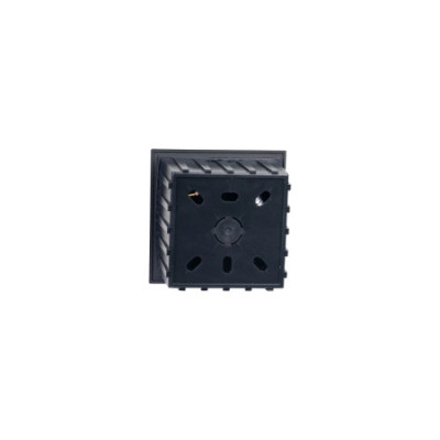 Conjunto de 6 apliques de parede LED embutidos quadrados Trido Mini 2 W, 90 lm, IP65, 8.5x8.5x5.3cm, 4000 K, preto, 25 000 h, SE