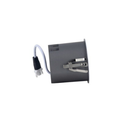 Conjunto de 4 Downlights LED Redondos para Encastrar, 8 W, 800 lm, IP44, Ø7.2x5.9cm, 3000 K, Branco, 50 000 h, SECOM