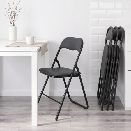 Silla Plegable Acolchada Basic 44x46x78cm 7house Sillas de Comedor 9