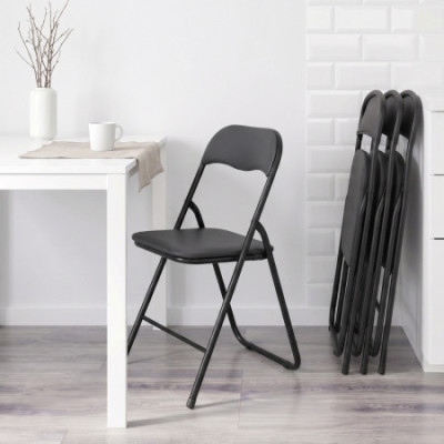 Chaise pliante rembourrée Basic 44 x 46 x 78 cm 7house