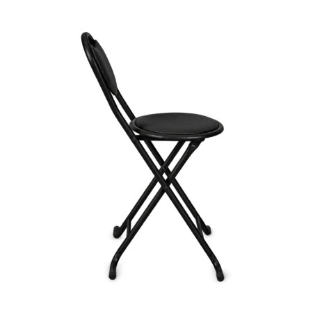 Taburete Plegable Acolchado Basic con Respaldo 35x43x73cm 7house Taburetes 2