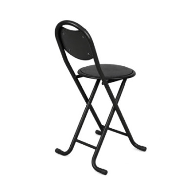 Taburete Plegable Acolchado Basic con Respaldo 35x43x73cm 7house Taburetes 3