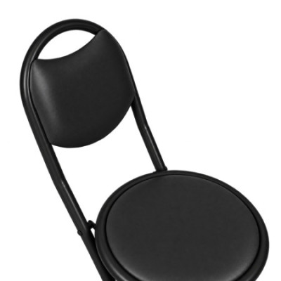 Taburete Plegable Acolchado Basic con Respaldo 35x43x73cm 7house Taburetes 4