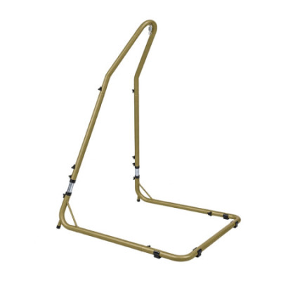 Suporte de aço ajustável para cadeira suspensa com altura regulável 115 x 135 x 197/237 cm 7house