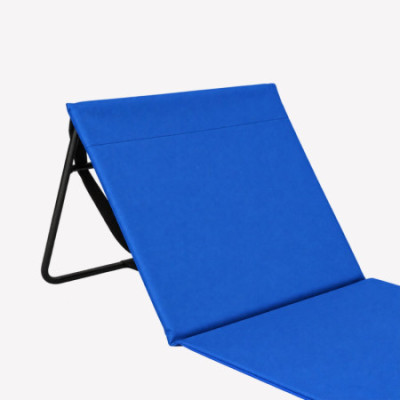 149.5x50.5x42cm – Gepolsterte, faltbare Strandmatte mit Rückenlehne Thinia Home