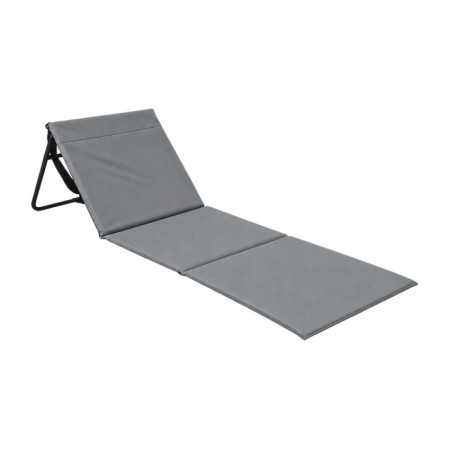 Esterilla Plegable de Playa Acolchada con Respaldo 149.5x50.5x42cm Thinia Home Esterillas de Playa 1