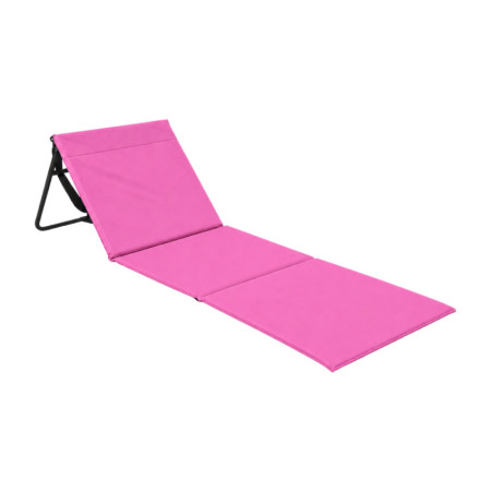 Esterilla Plegable de Playa Acolchada con Respaldo 149.5x50.5x42cm Thinia Home Esterillas de Playa 1