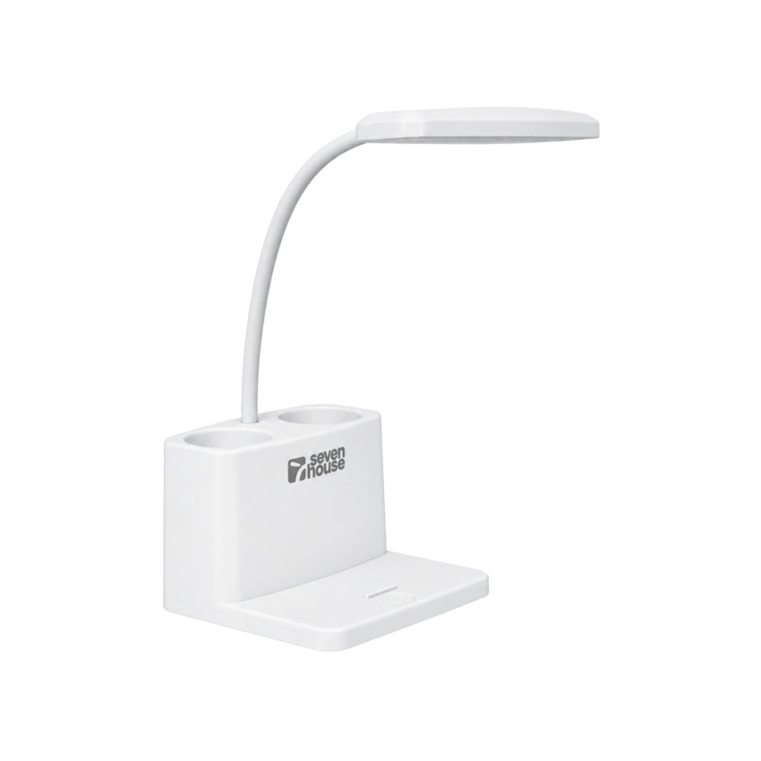 36.5cm – dimmbare und verstellbare LED-Schreibtischlampe mit Stifthalter 7house