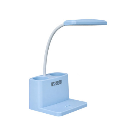 Candeeiro de secretária Flexo LED regulável e ajustável com porta-lápis « 36.5cm » 7house