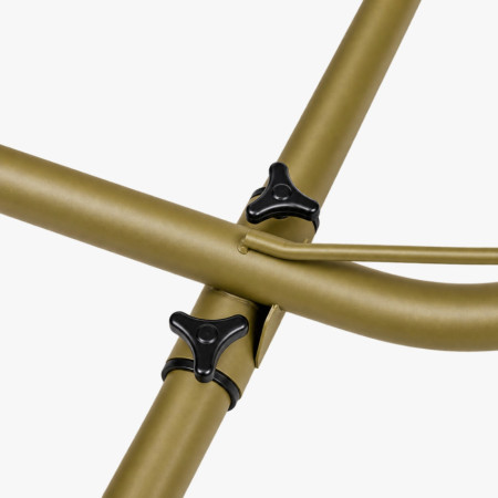 Suporte extensível em aço com 3 posições para rede suspensa 305/280 x 105 x 110 cm 7house