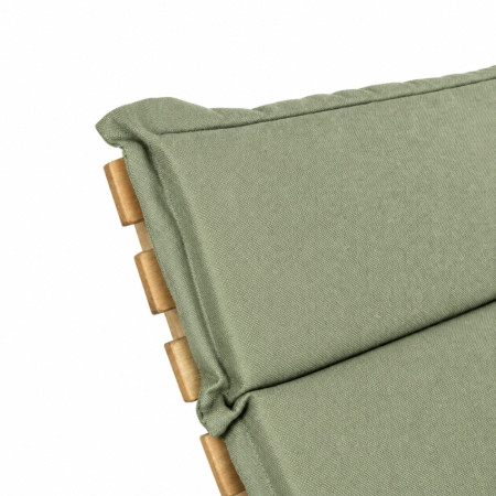 Verstellbare Liege aus Akazienholz mit Kissen, 168 x 54 x 55 cm 7house