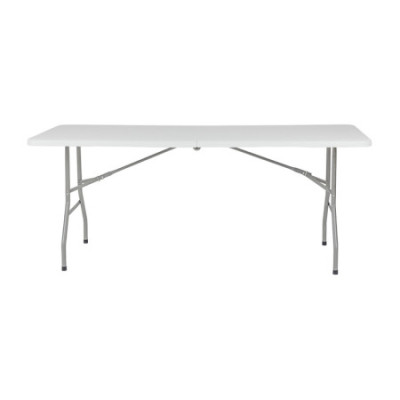 Conjunto de 2 mesas dobráveis retangulares para catering, 180 x 74 cm Thinia Home