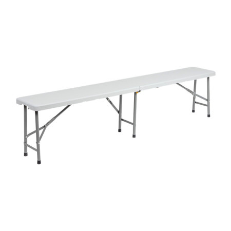 Conjunto Plegable Mesa con 2 Bancos de 180cm Catering Thinia Home Conjuntos de Jardín 3