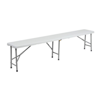 Conjunto Plegable Mesa con 2 Bancos de 180cm Catering Thinia Home Conjuntos de Jardín 3