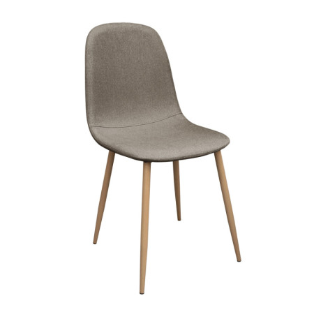 Silla de Comedor Estilo Nórdico Dining Tapizado 87x52x44cm 7house Sillas de Comedor 1