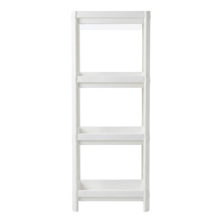 Estante modular em resina com 4 níveis 97.5x24x37.5cm 7house
