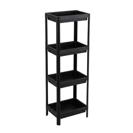 Estante modular em resina com 4 níveis 97.5x24x37.5cm 7house
