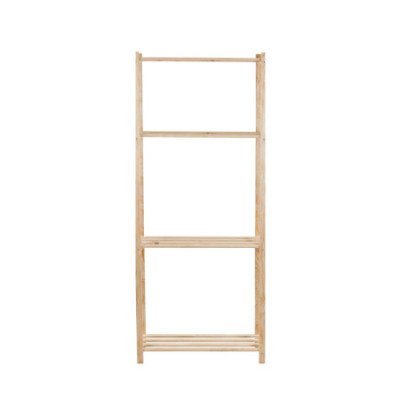 Estante modular em madeira de pinho com 4 níveis « 170x28.5x65cm » 7house