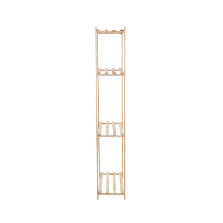 Estante modular em madeira de pinho com 4 níveis « 170x28.5x65cm » 7house
