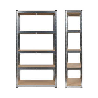 Modulares Metallregal mit 5 Fachböden, 875 kg, 90 x 40 x 180 cm Thinia Home