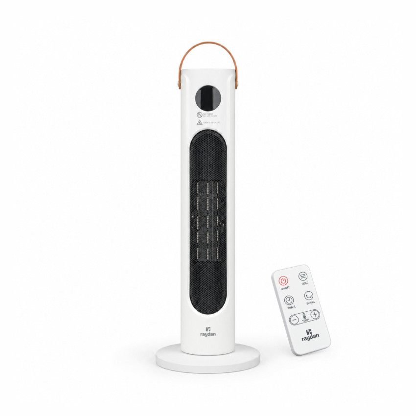 Calefactor de Torre Vertical con Mando a Distancia 2000W Thinia Home Calefactores Eléctricos 1