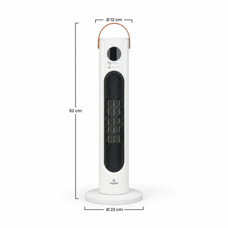 Calefactor de Torre Vertical con Mando a Distancia 2000W Thinia Home Calefactores Eléctricos 7
