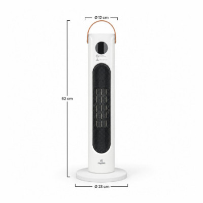 Vertikaler Heizständer mit Fernbedienung, 2000 W Thinia Home