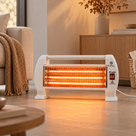 Estufa de Cuarzo Horizontal 1200W Raydan Home Estufas de Resistencia 7