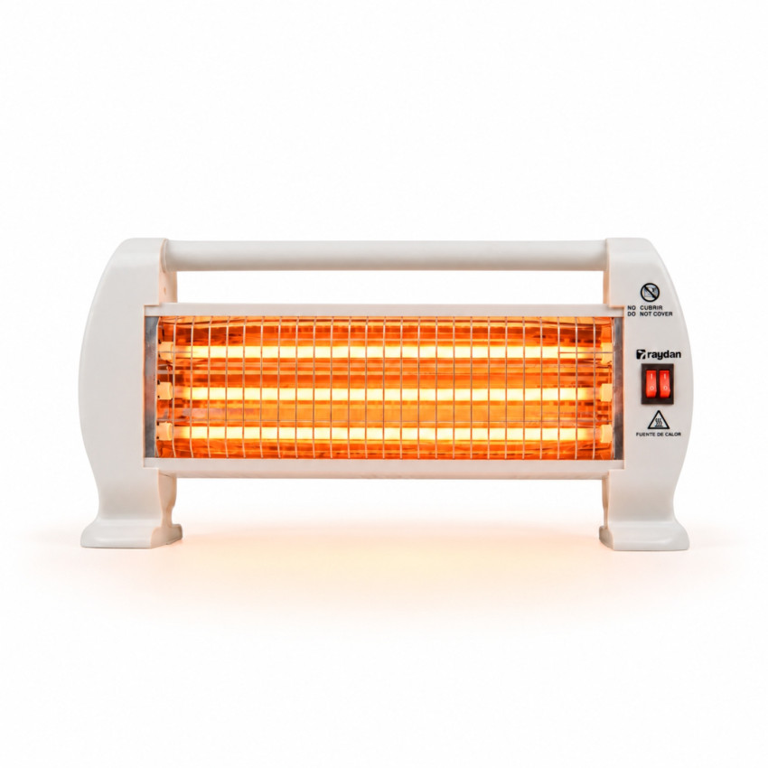 Estufa de Cuarzo Horizontal 1200W Thinia Home Estufas de Resistencia 1