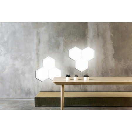 Figura LED VERTEX Decorativa 30W 2400lm 4000K 47x65cm 7hSevenOn Deco Pantallas y Regletas LED 3