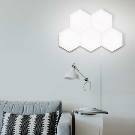 Figura LED decorativa BEE, 18 W, 1000 lm, 4000 K, 33 x 48 cm, 7hSevenOn Deco, Ecrãs e barras de LED 3