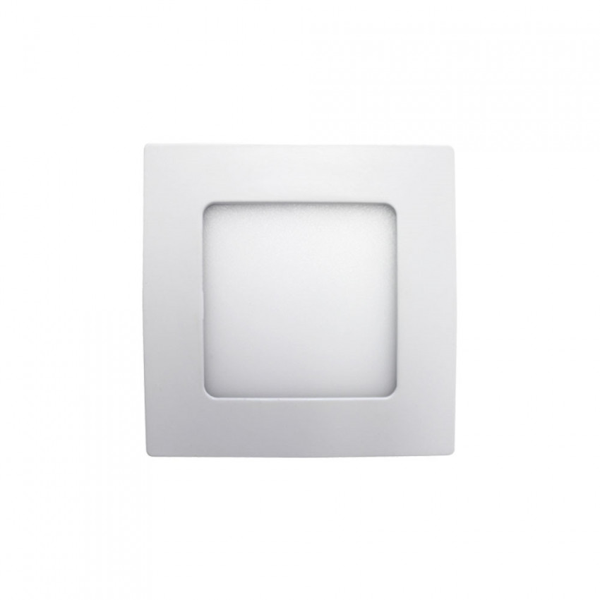 Mini Downlight LED Ultraslim Empotrable Cuadrado 8W 600lm 10,5x10,5cm Blanco 7hSevenOn