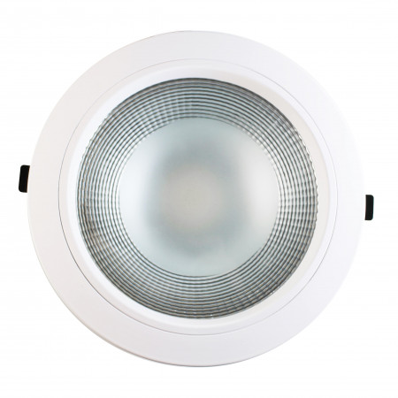 Downlight LED Redondo de Embutir 24W 2280lm Ø20cm Branco Eilen Downlight Embutido 2