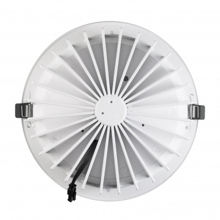 Downlight LED Redondo de Embutir 24W 2280lm Ø20cm Branco Eilen Downlight de Embutir 4