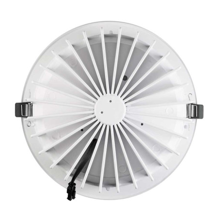 Runde LED-Einbau-Downlights, 15 W, 1283 lm, Ø 10,5 cm, 4000 K, Weiß Eilen Einbau-Downlights 5